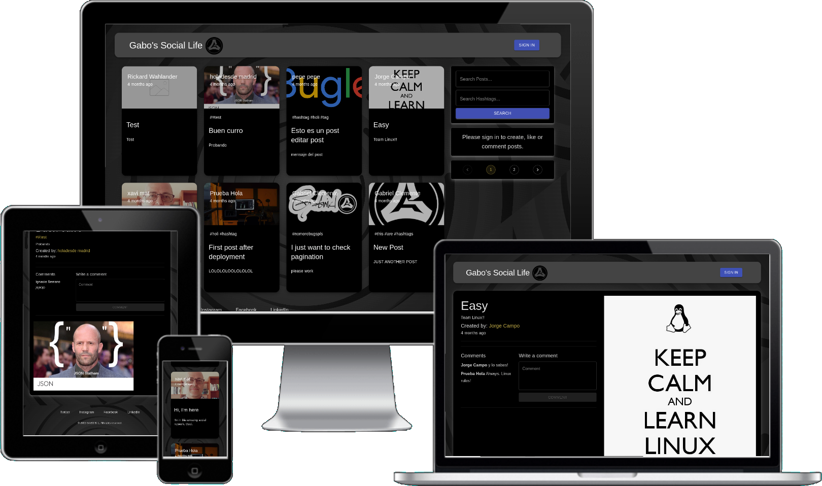Mock Up Responsiveness