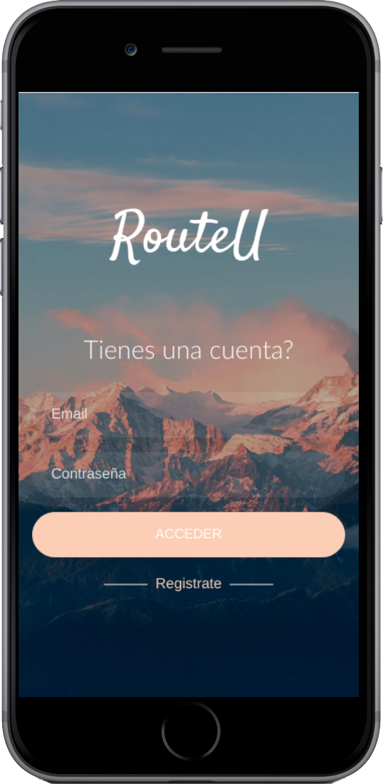 Smartphone App Mock
